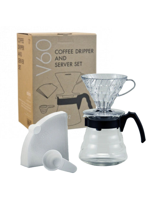 Hario V60-koffiezetset
