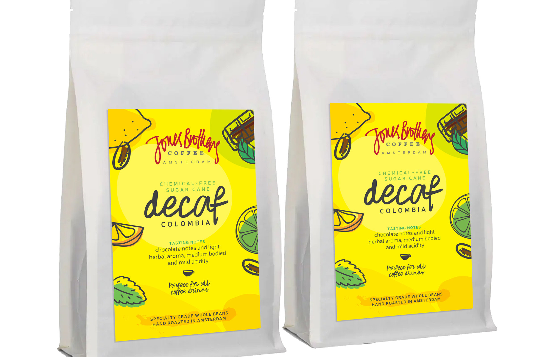 The Caffeine-free Bundle - Colombia Coffee Beans