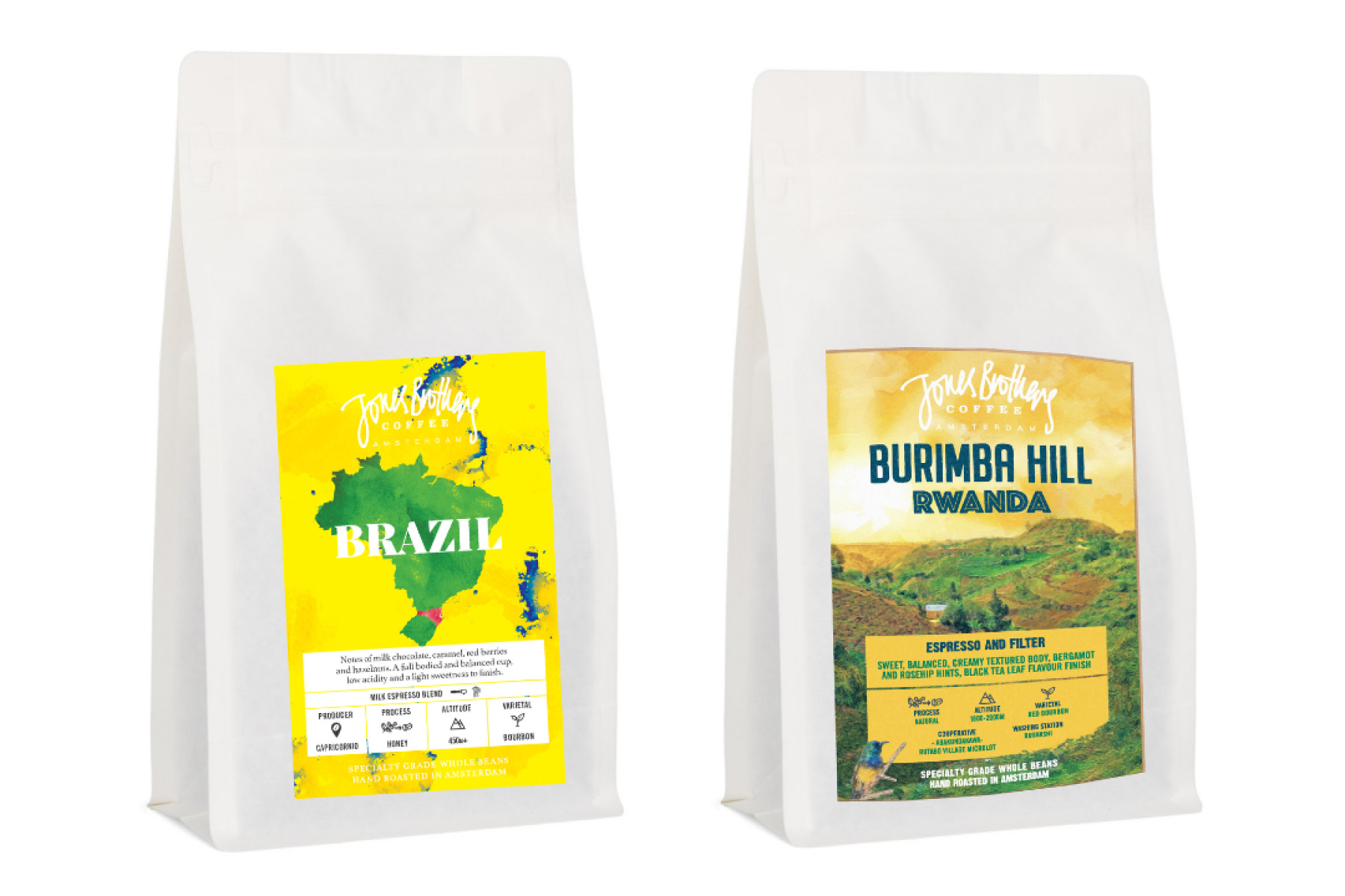 Flavour Discovery Bundle: Burimba Hill Rwanda & Brazil Natural