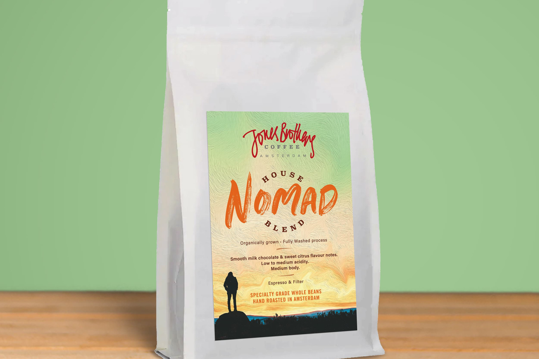 Nomad House Blend – Mélange de café en grain Colombie & Guatemala