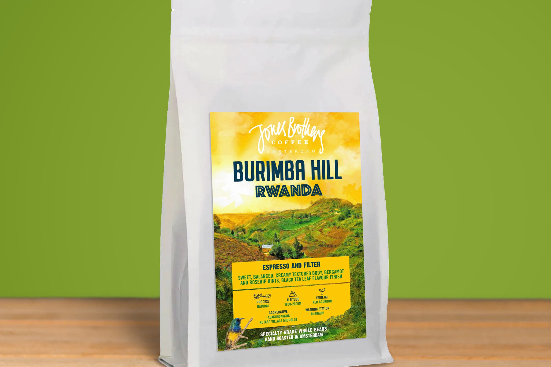 Burimba Hill - Café en grain de spécialité du Rwanda