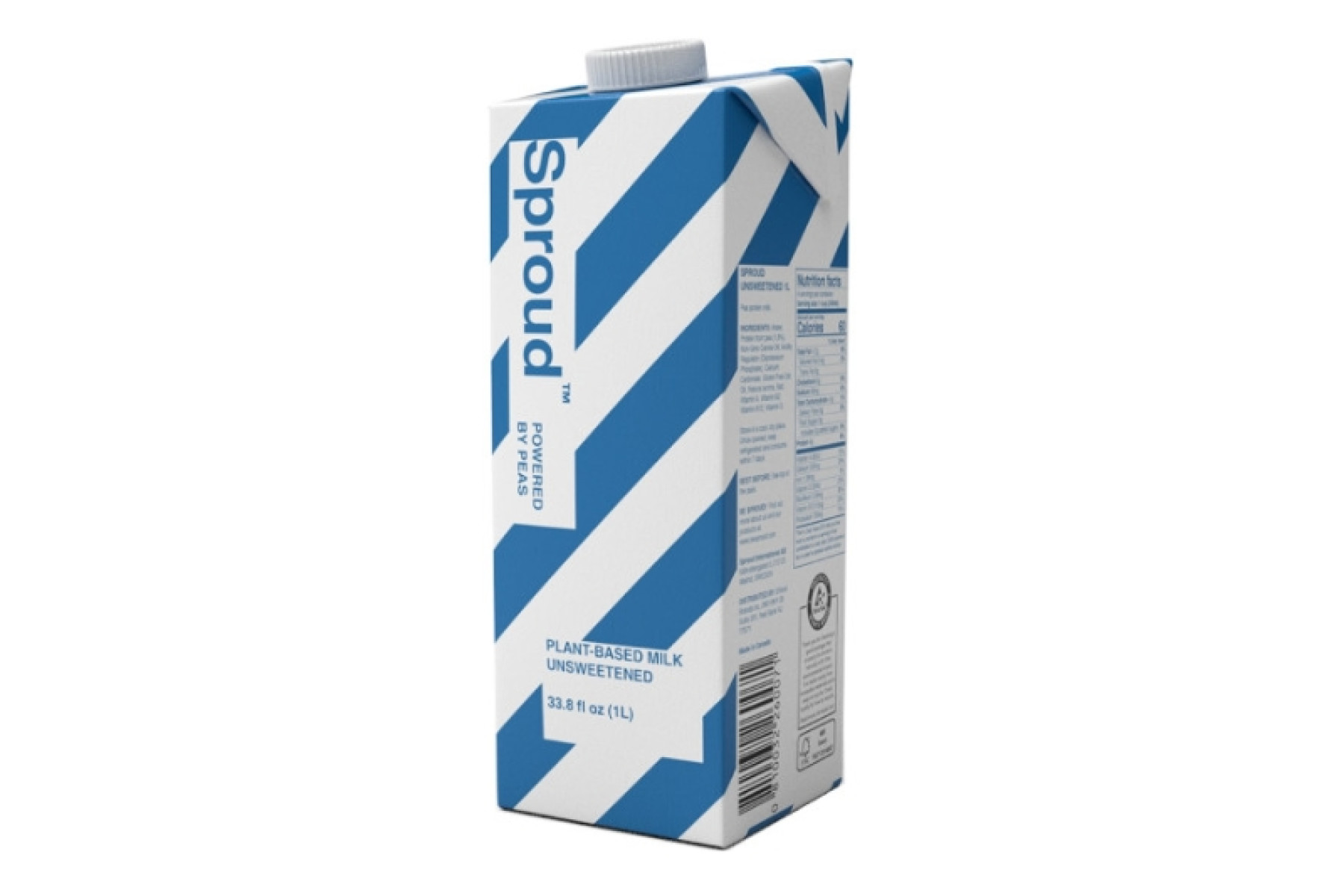 Sproud Unsweetened – Plant based milk substitute (6x1L)